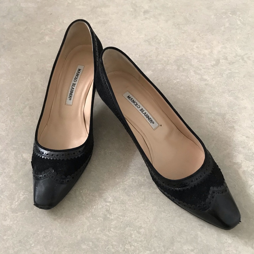 Manolo Blahnik Black Pumps